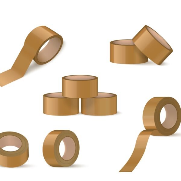 Gum Tapes Brown - Heavy-Duty Packaging Gum Tape for Industrial Use - Image 2