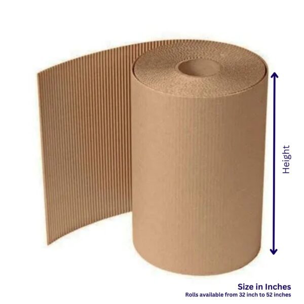 Customizable Corrugated Rolls, Cut to Your Desired Length