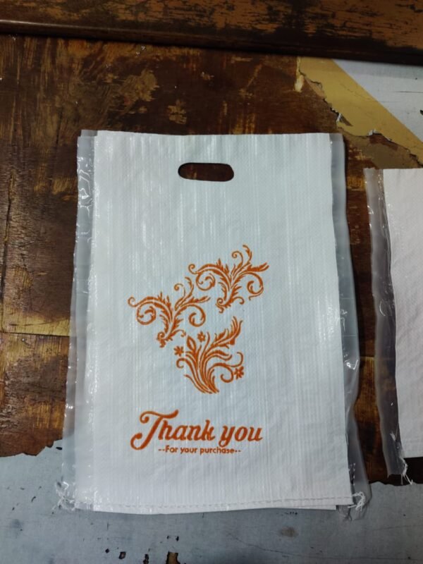 D-Cut Handle Woven Sacks Shopping Bags - Image 4
